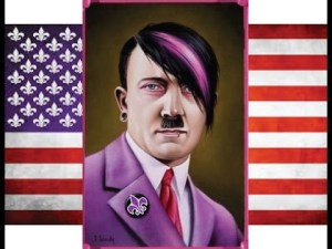 Anti-Racist Hitler. Calls himself "Britney".