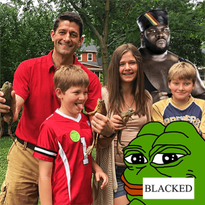 Paul Ryan cucks his entire family for Tyrone.